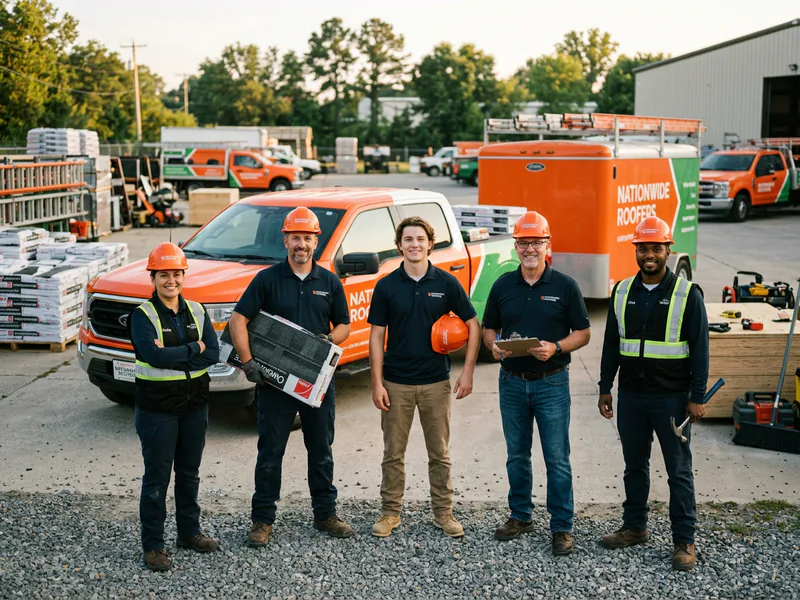 Natiowide Roofers - roof installation in Winston Salem near me